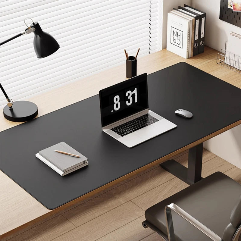 Mouse Pad Large Size Office Desk Protector Mat PU Leather Waterproof Desktop Keyboard Mat