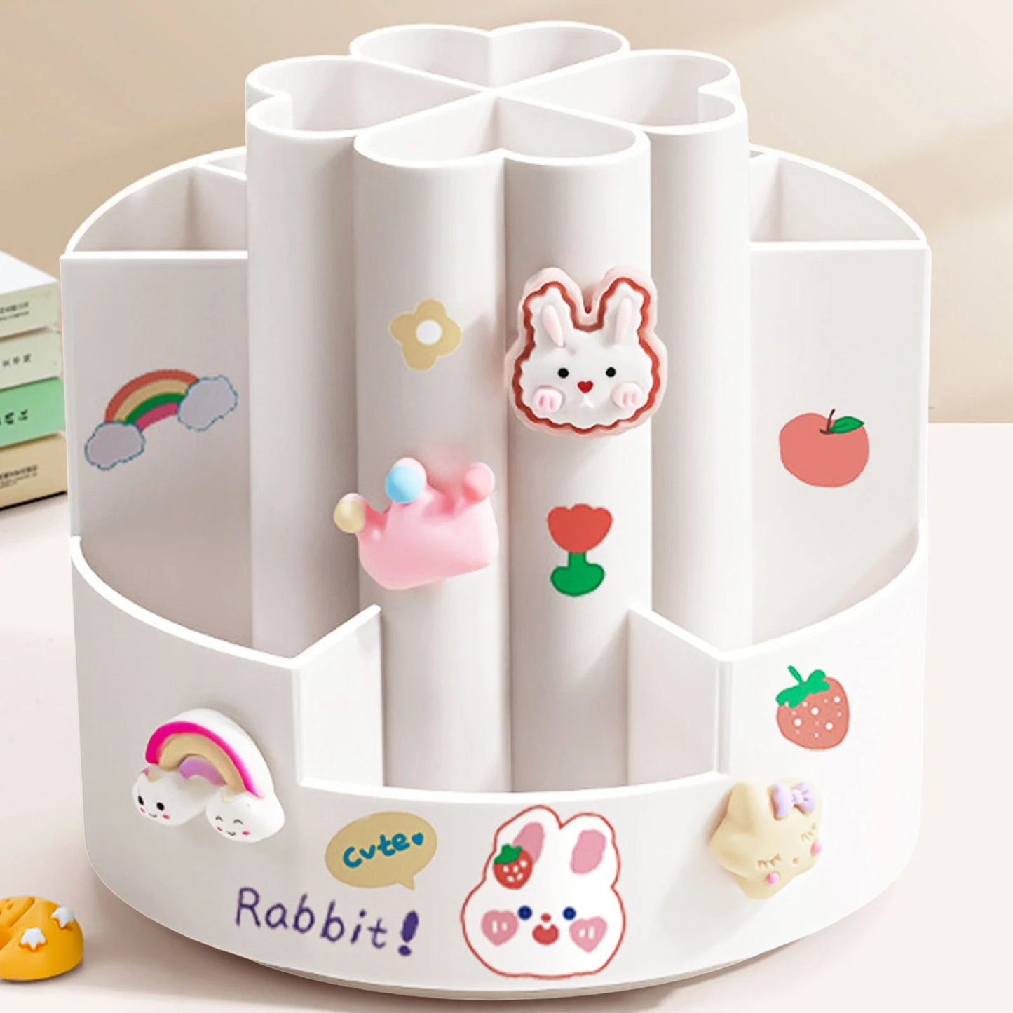 Spinning Desk Organizer with Pen Holder