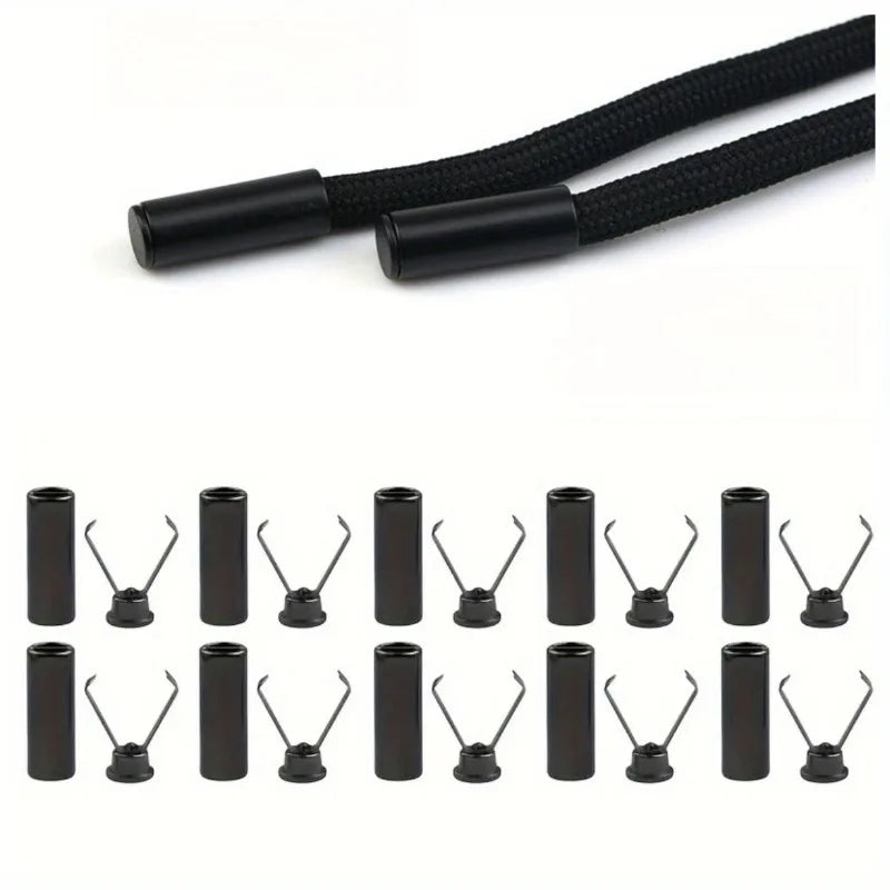 Heavy Duty Metal Cord Locks - 10 Pack