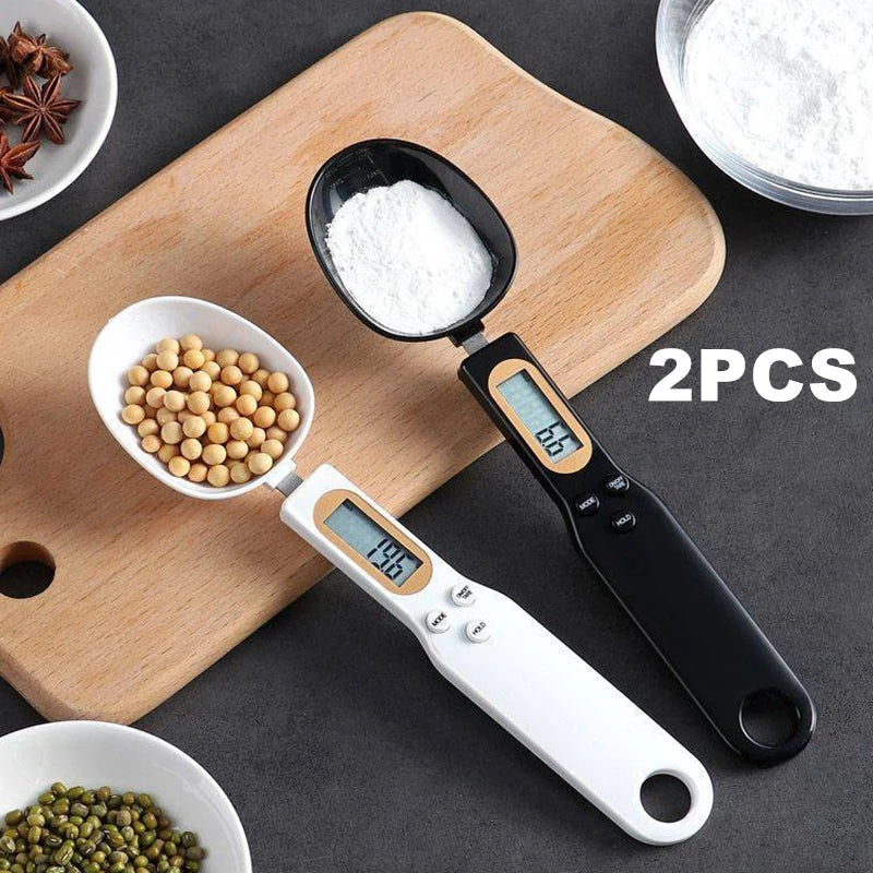 Mini Spoon Scale Digital Kitchen Scale Electronic LCD Food Scale 0.1-500g Cooking Scale