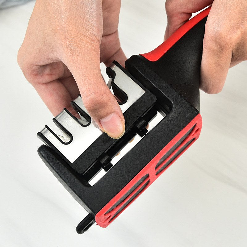 4-Stage Handheld Knife Sharpener for Effortless Precision