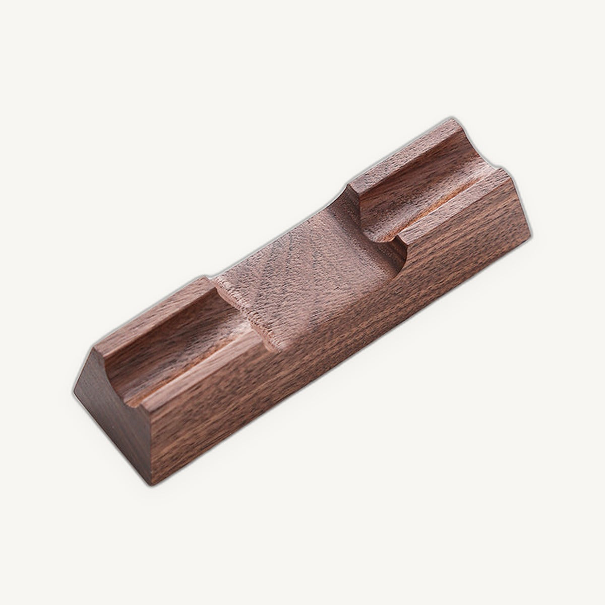 Walnut Wood Desk Pen Organizer
