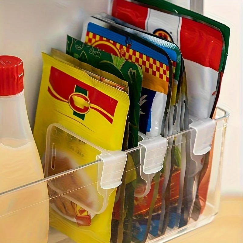 Clear Fridge Dividers - Adjustable Storage Set