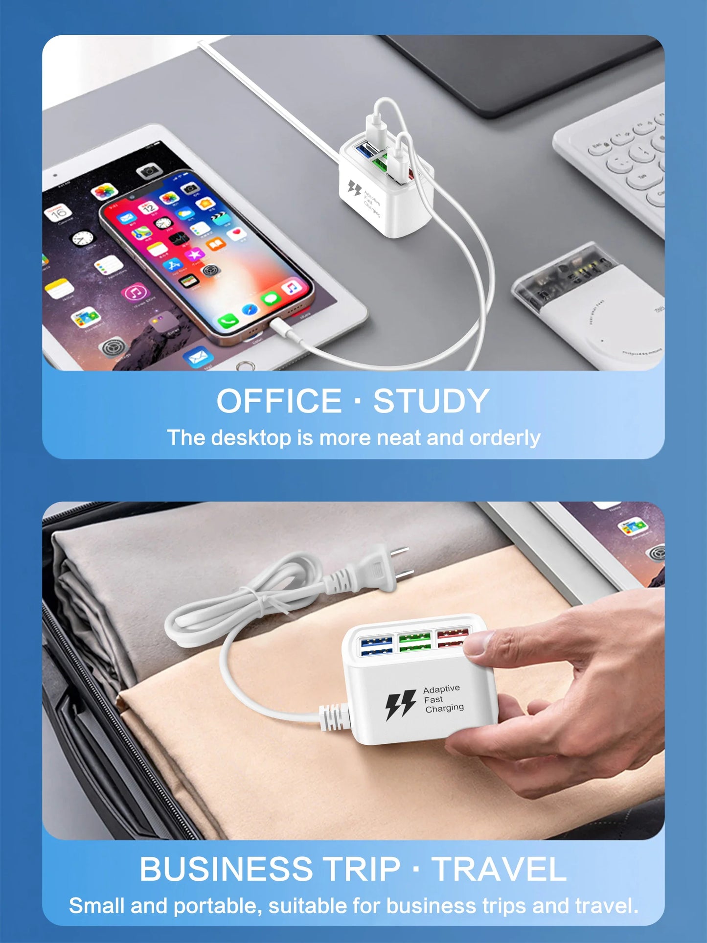 Multi-Port Desktop Charging Station