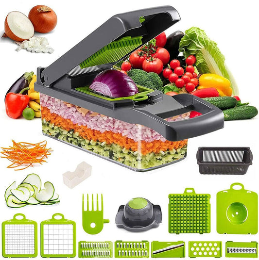 manual stainless steel vegetable slicer -430 level square blade potato cucumber