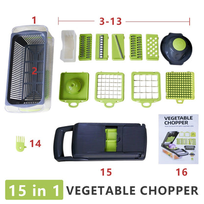 manual stainless steel vegetable slicer -430 level square blade potato cucumber