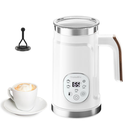 Wireless Electric Milk Frother Battery-Powered Handheld Foamer Coffee Cream Soup