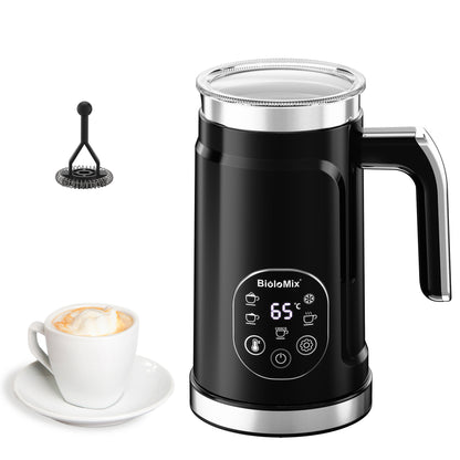 Wireless Electric Milk Frother Battery-Powered Handheld Foamer Coffee Cream Soup