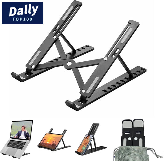 High-efficiency aluminum alloy laptop stand