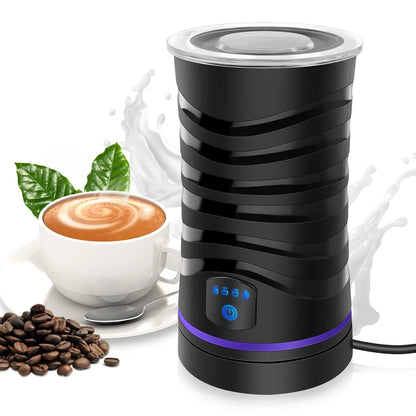 Wireless Milk Frother Electric Type-C Handheld Blender Stainless Steel Mini Coff