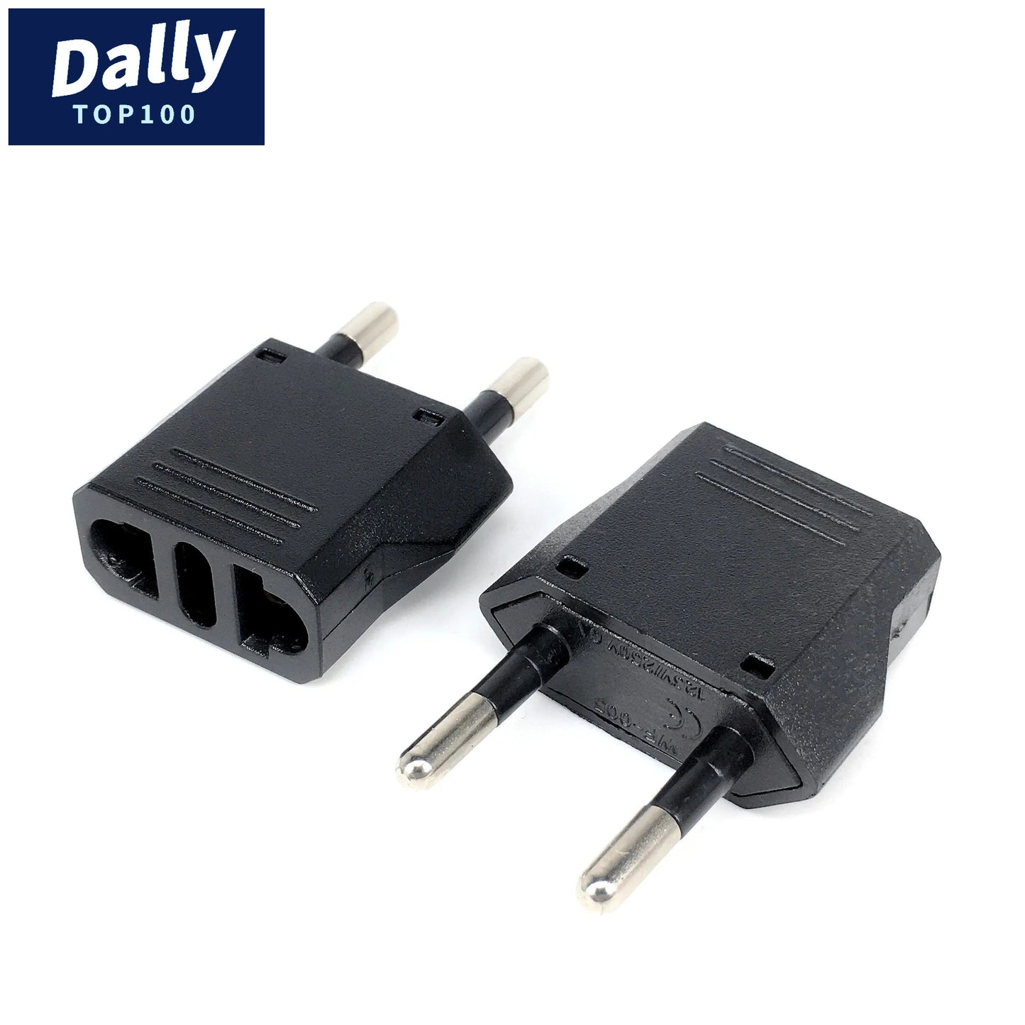 Travel Plug Adapter: US to EU & Korea