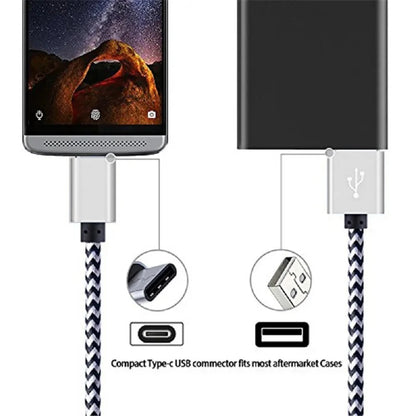 Fast Charging USB-C Cable | Nylon Braided