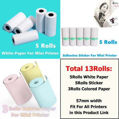 Compact Thermal Printer with Bluetooth