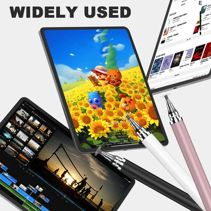 Universal 2-in-1 Stylus Pen for Tablets & Phones