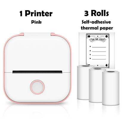 Compact Wireless Thermal Label Printer