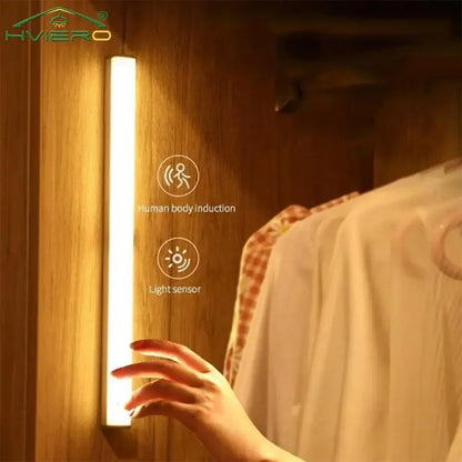 Motion-Activated LED Night Light - USB Rechargeable