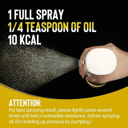 Oil Spray Bottle for Cooking – Mist Sprayer, Food Grade, 200/300/500ml