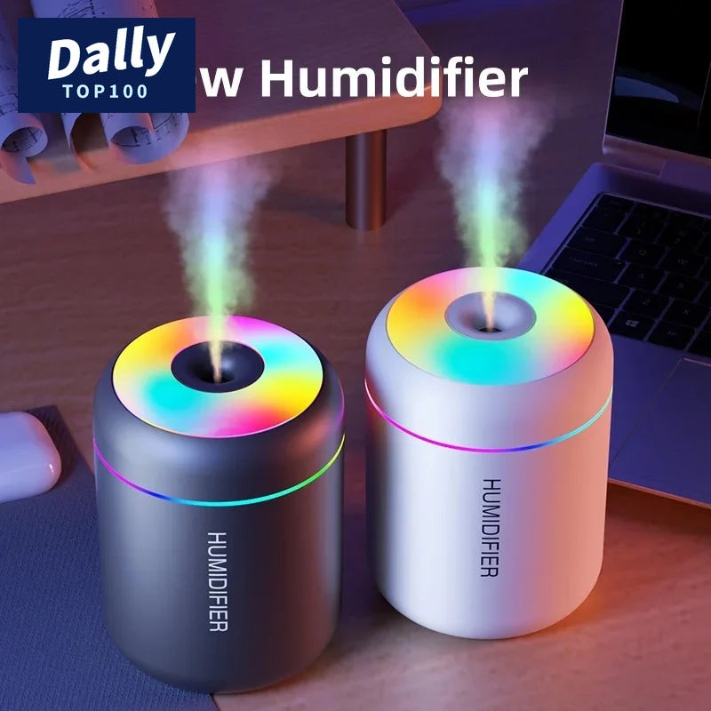 Compact USB Aroma Diffuser & Humidifier