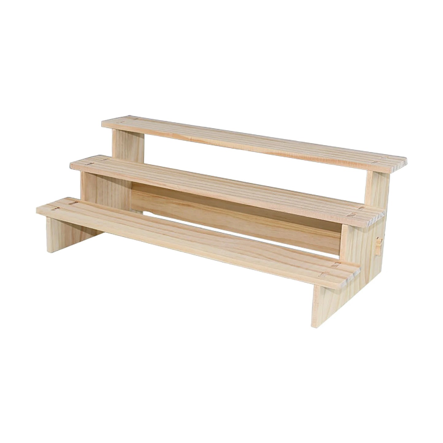 Wooden Tiered Display Stand for Desks