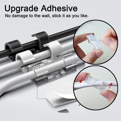 Self-Adhesive Cable Clips