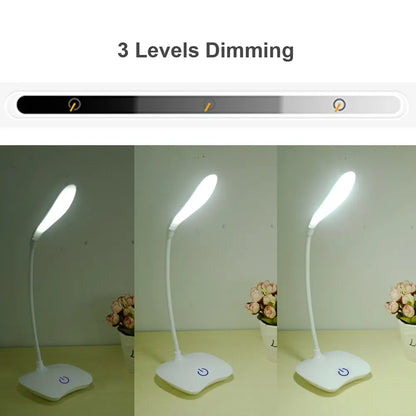 USB Rechargeable LED Desk Lamp - Eye Care