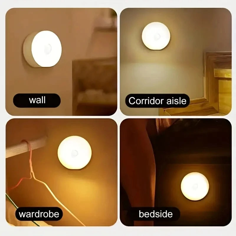 Motion-Activated Bedroom Night Light