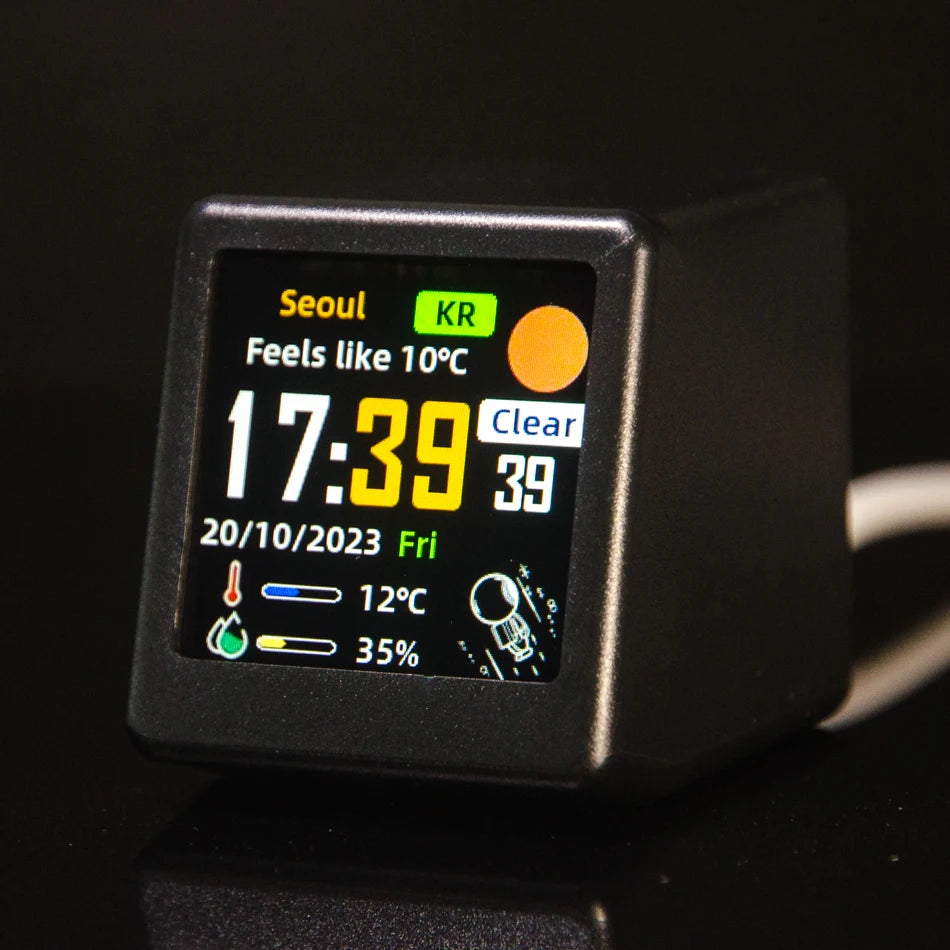 Smart WiFi Weather Clock Station