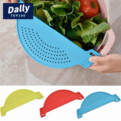 Pasta Strainer Pot Pan Draining Tool