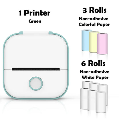 Compact Wireless Thermal Label Printer