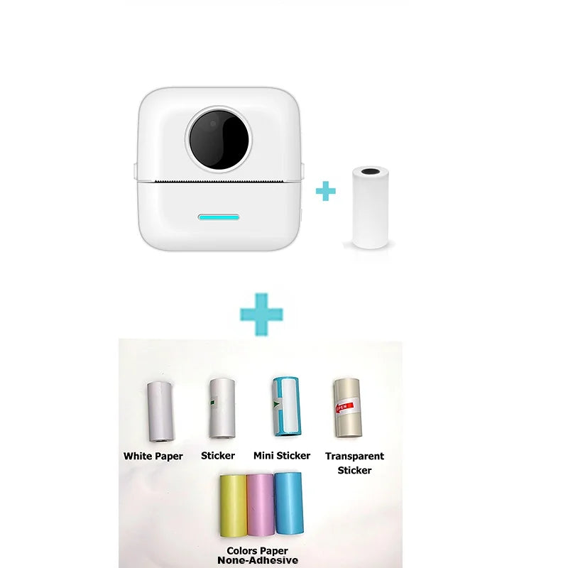 Compact Thermal Printer with Bluetooth