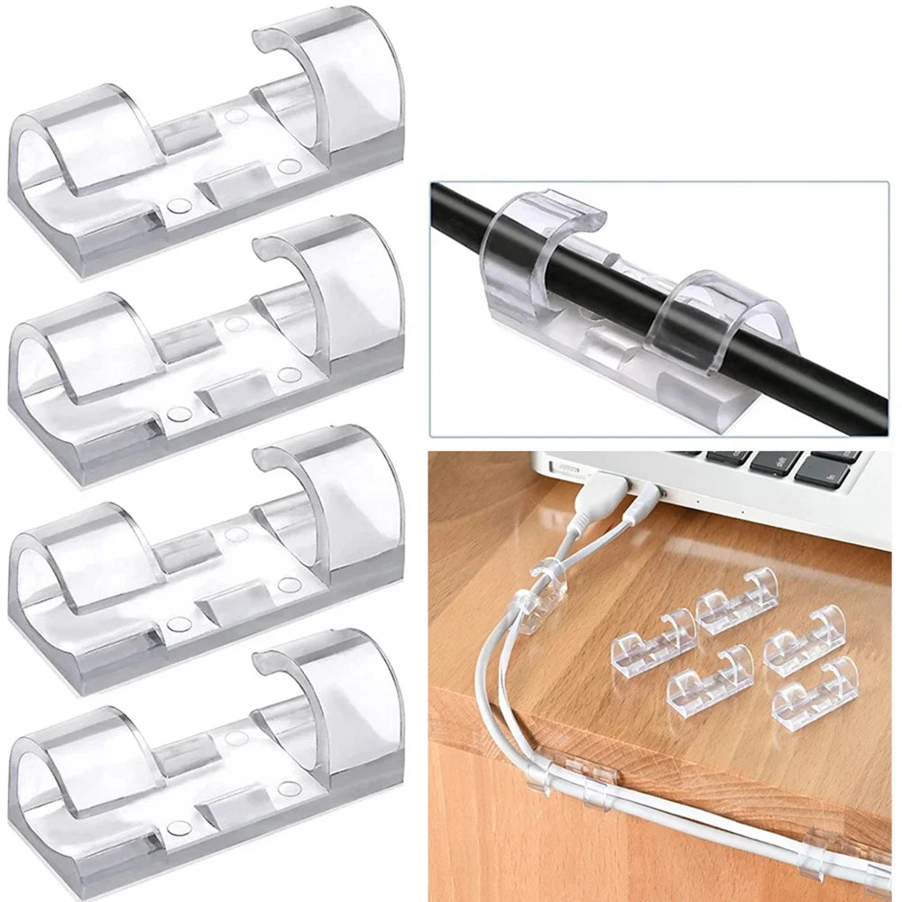 Cable Clips Wire Holder Self-Adhesive
