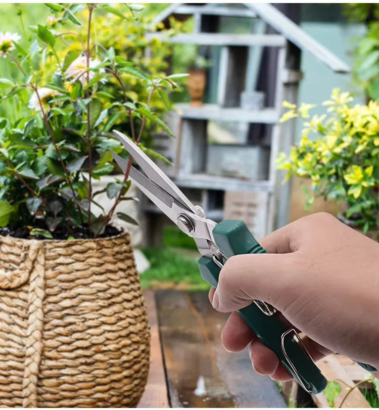 Sharp Stainless Steel Pruning Shears