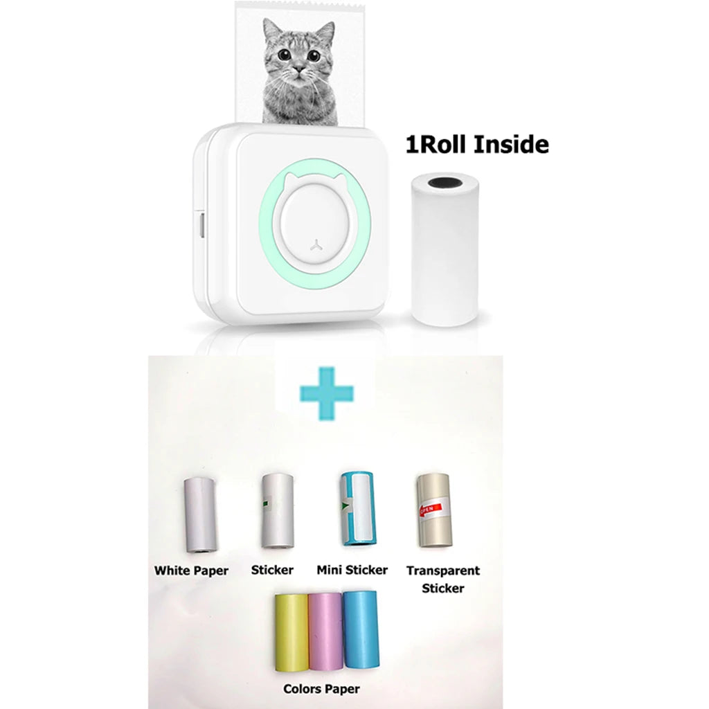 Compact Thermal Printer with Bluetooth