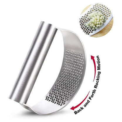 Effortless Garlic Press & Mincer