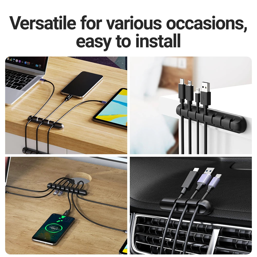 Cable Clips - Organize & Secure Your Cords