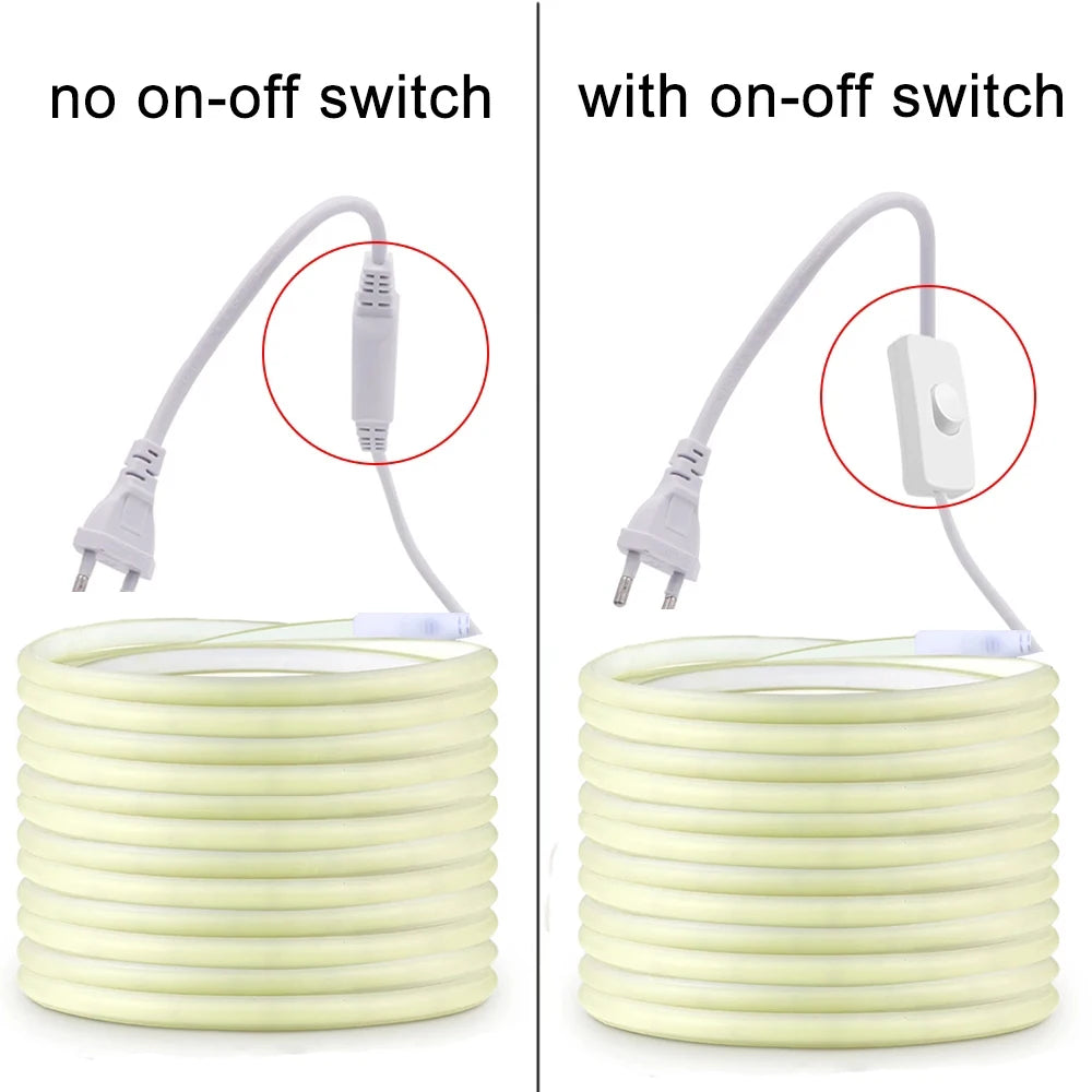 Waterproof LED Strip Light with Switch