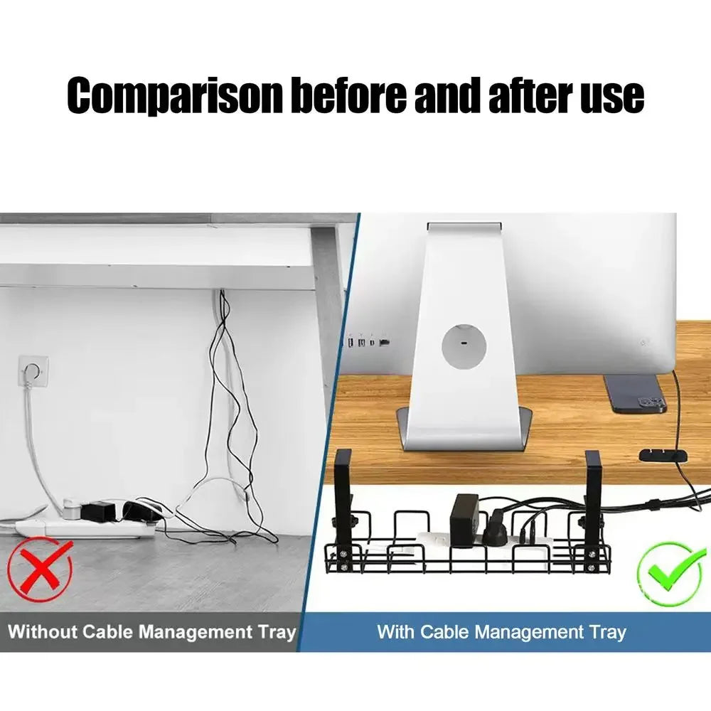 Desk Cable Organizer Box – Clutter-Free Workspace