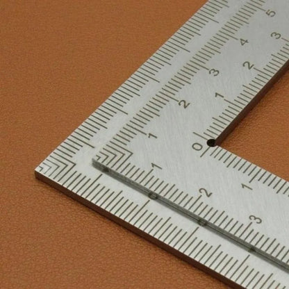 Compact Stainless Steel Ruler for Precise Measuring