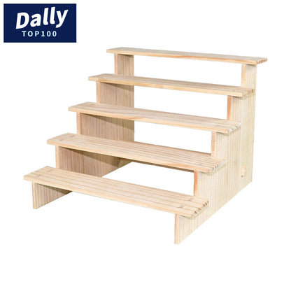 Wooden Tiered Display Stand for Desks
