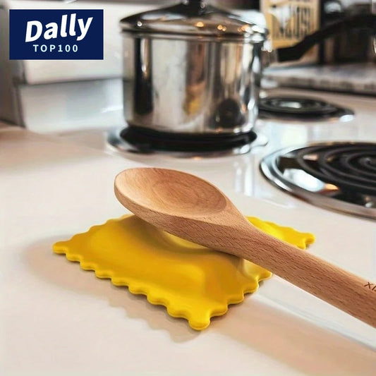 Cute Biscuit Spoon Rest - Heat Safe Silicone