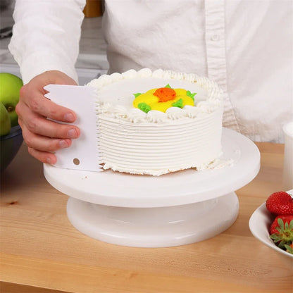 Rotating Cake Decorating Turntable with Non-Slip Base