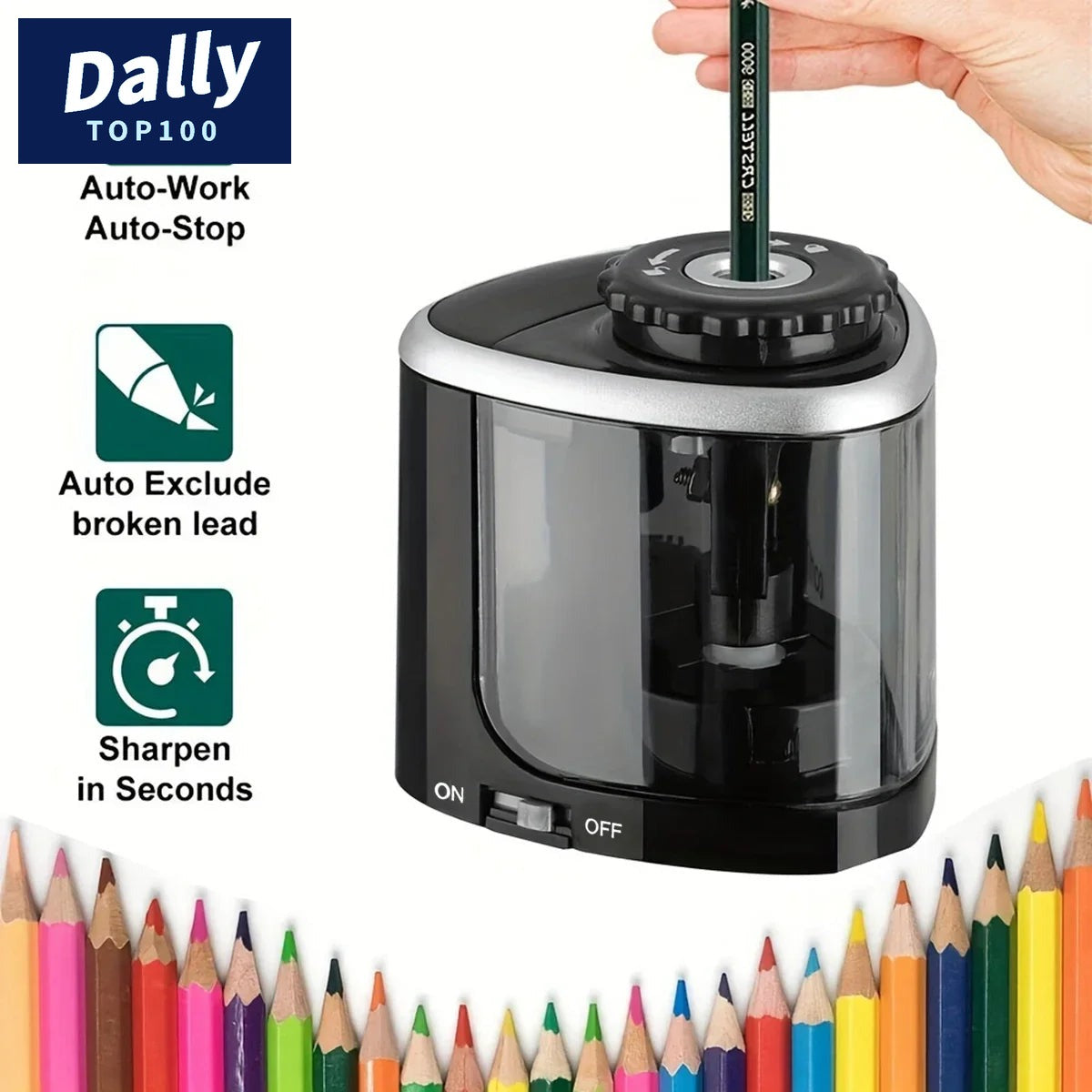 Auto Pencil Sharpener for Desktop Use