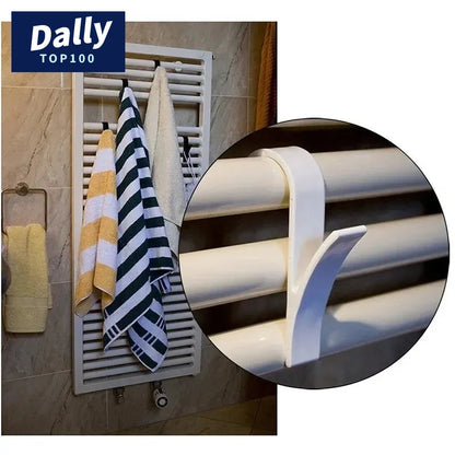 Heated Towel Rack with Storage Clips