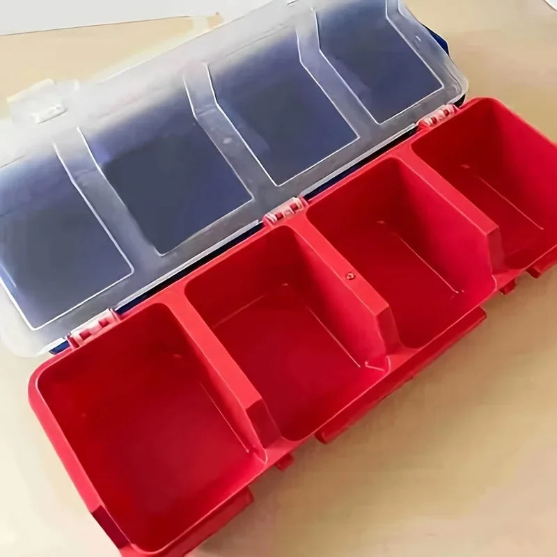 Durable Multi-Compartment Storage Box for Small Parts