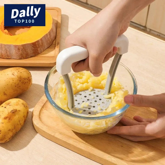 Ergonomic Potato Masher with Non-Slip Grip