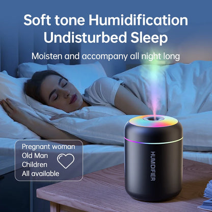 Compact USB Aroma Diffuser & Humidifier