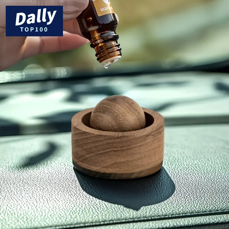 Natural Wood Aroma Diffuser for Car & Home