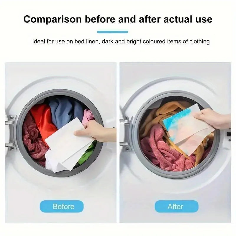 Dye-Catching Laundry Sheets - Mix Colors Safely