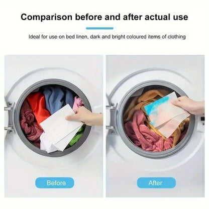 Dye-Catching Laundry Sheets - Mix Colors Safely