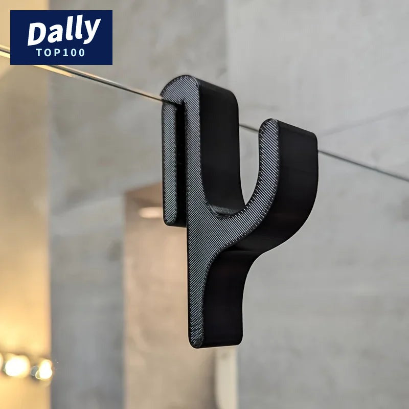 3D Shower Door Towel Hook for 8mm Glass